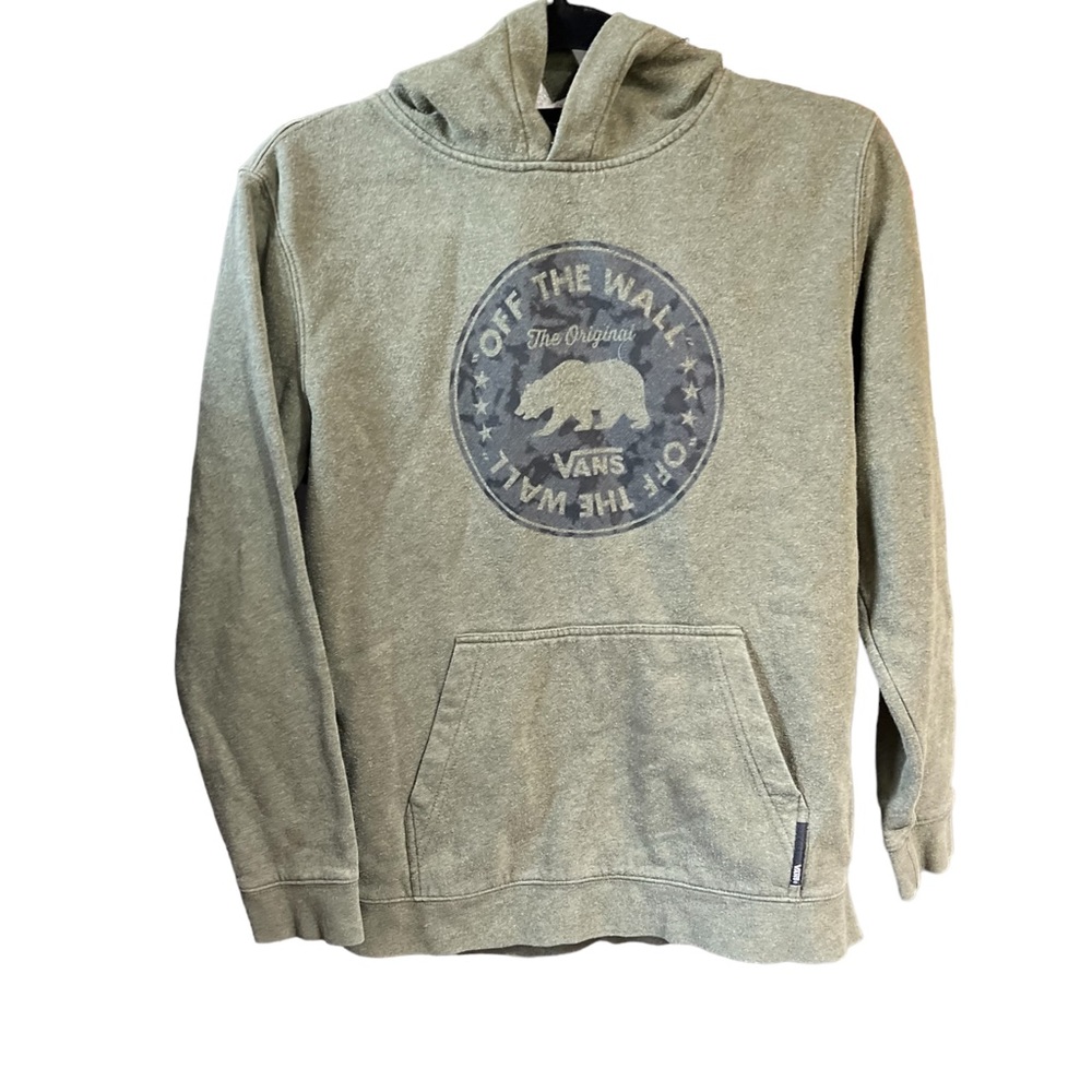 Vans Off The Wall Hooded Sweatshirt Women's Large